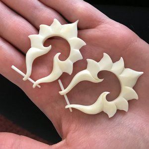 Bone Earrings